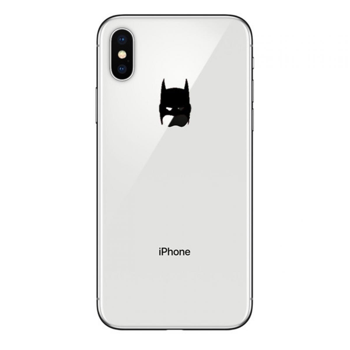 Shot - Pack Protection pour IPHONE Xs (Coque Silicone Batman + Film Verre Trempe) Fun APPLE - Coque, étui smartphone