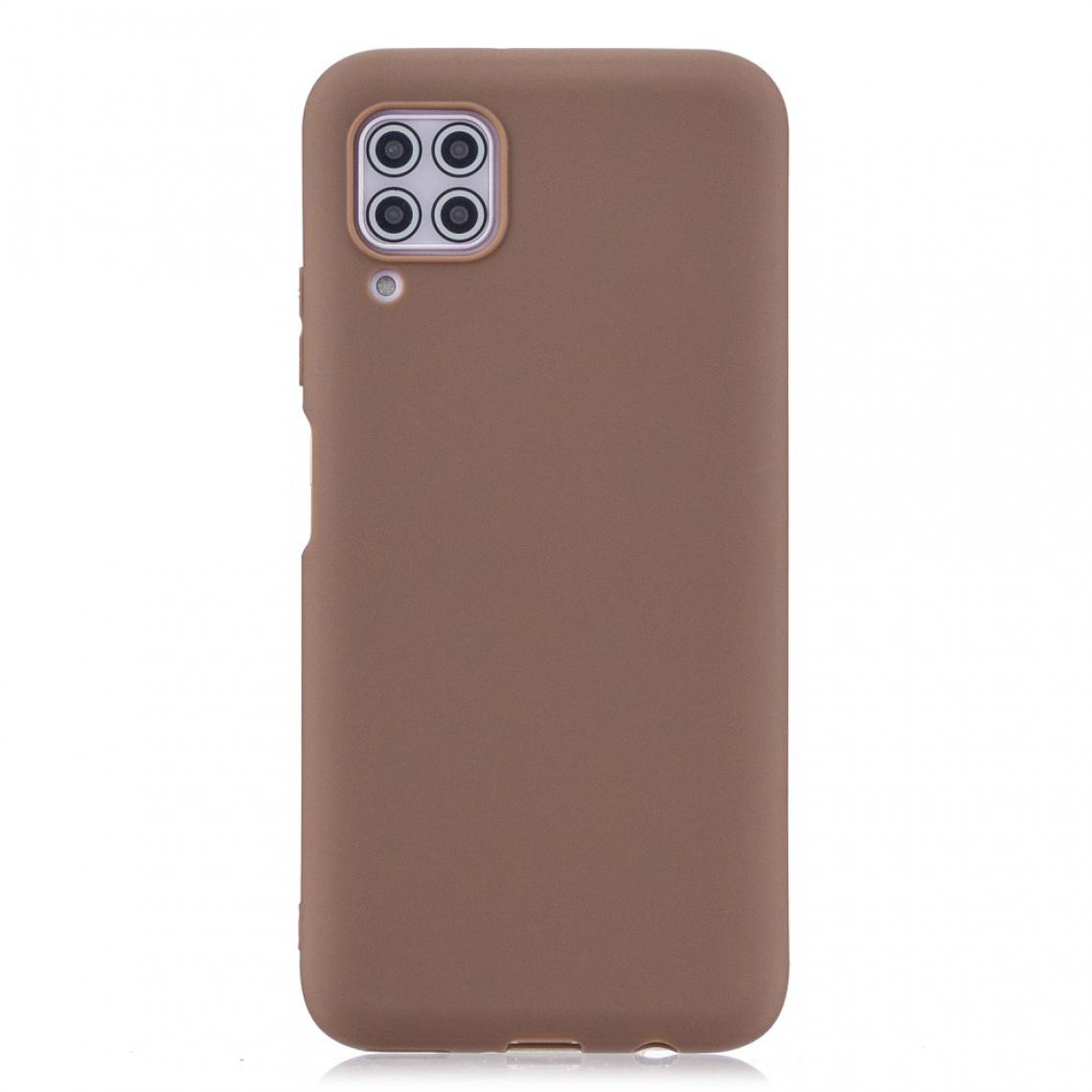 Other - Coque en TPU Peau mate antichoc marron pour votre Samsung Galaxy A12 - Coque, étui smartphone