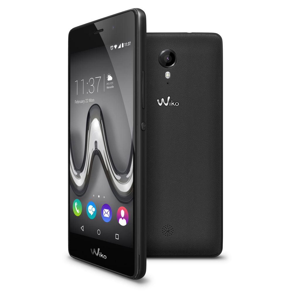 Wiko - Tommy 4G Noir - Smartphone Android