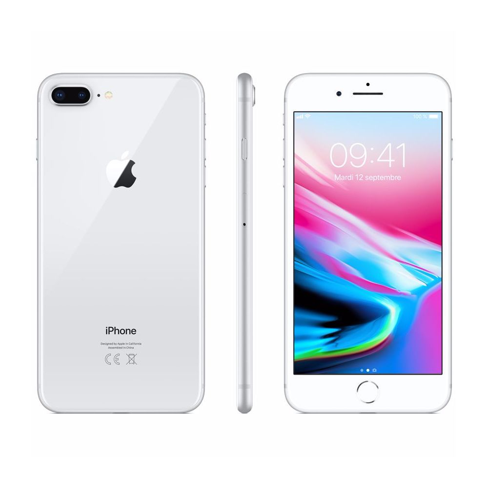Apple - iPhone 8 Plus - 128 Go - Argent - MX252ZD/A - iPhone