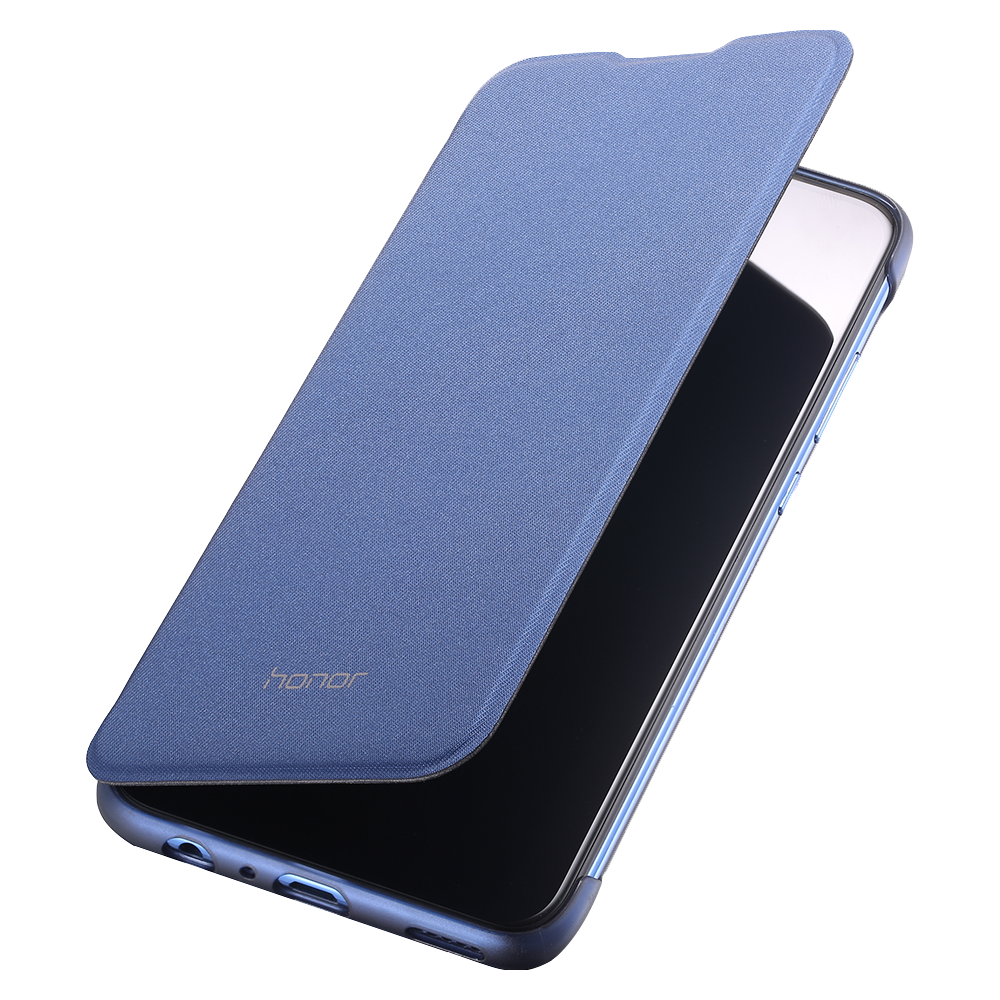 Huawei - Flip Cover Honor 10 Lite - Bleu - Coque, étui smartphone