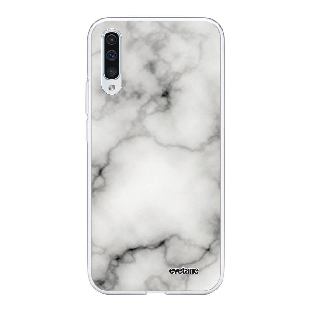 Evetane - Coque Samsung Galaxy A70 360 intégrale transparente Marbre blanc Ecriture Tendance Design Evetane. - Coque, étui smartphone