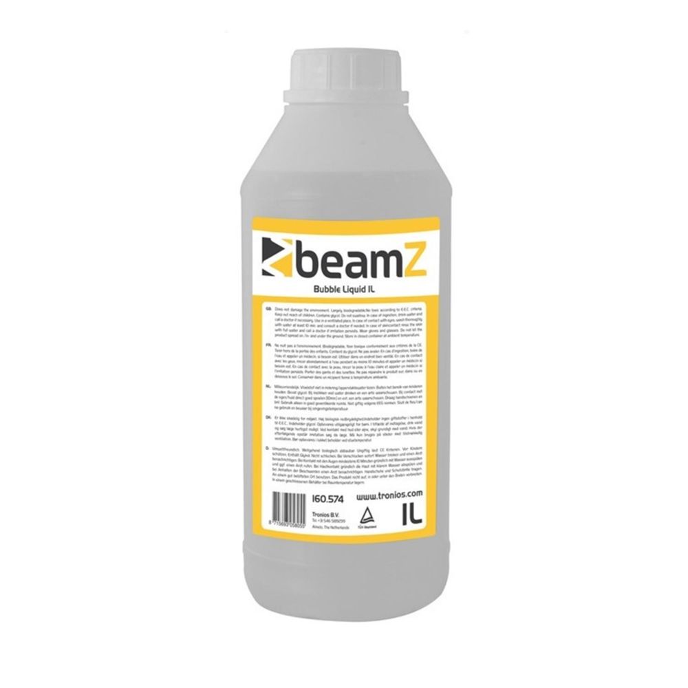 Beamz - Beamz Liquide pour machine à bulles - 1 L - Consommables