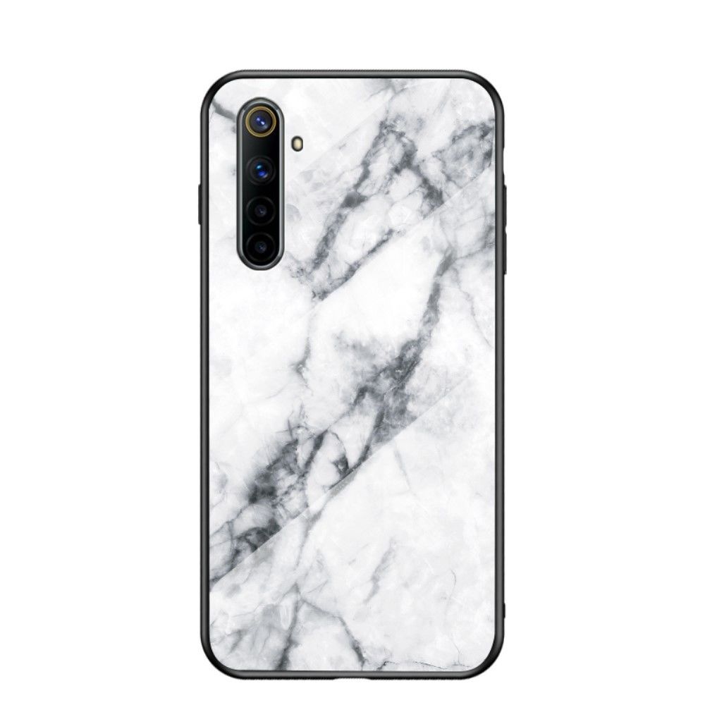 Generic - Coque en TPU combo de texture de marbre blanc pour votre Realme 6 - Coque, étui smartphone