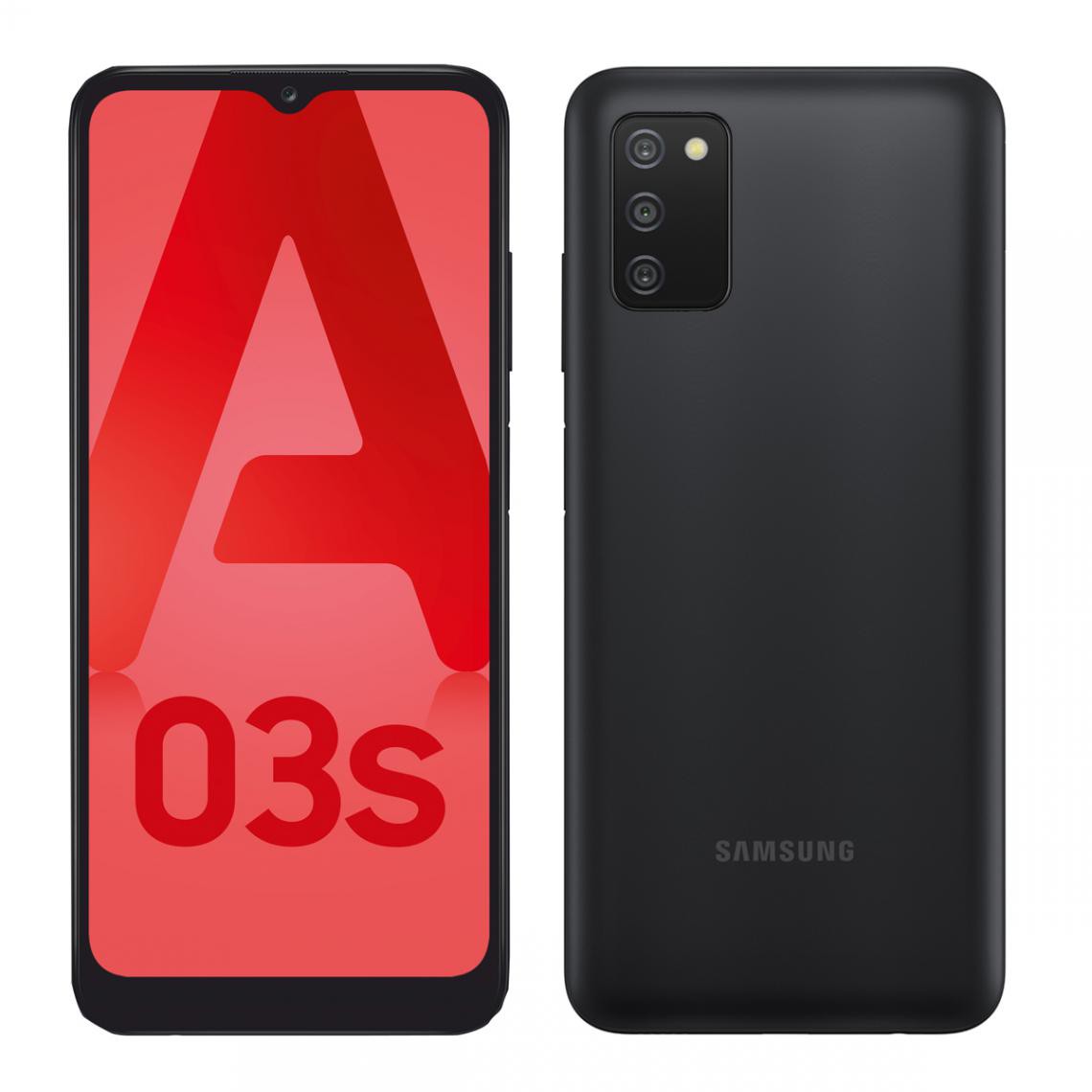 Samsung - Galaxy A03s - Noir - Smartphone Android