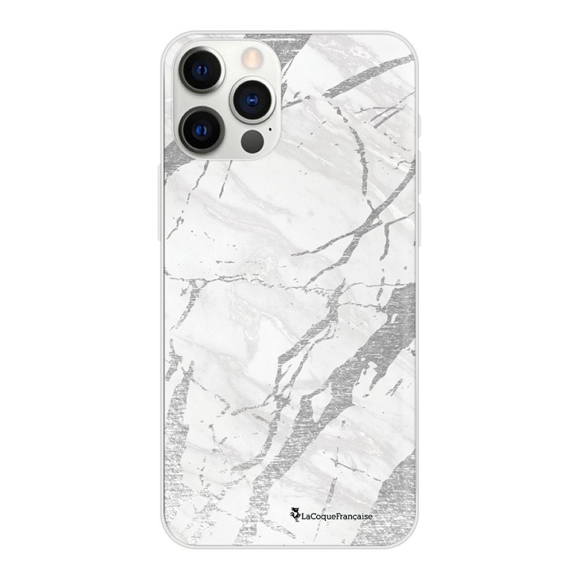 La Coque Francaise - Coque iPhone 12 Pro Max 360 intégrale transparente Marbre gris Tendance La Coque Francaise. - Coque, étui smartphone
