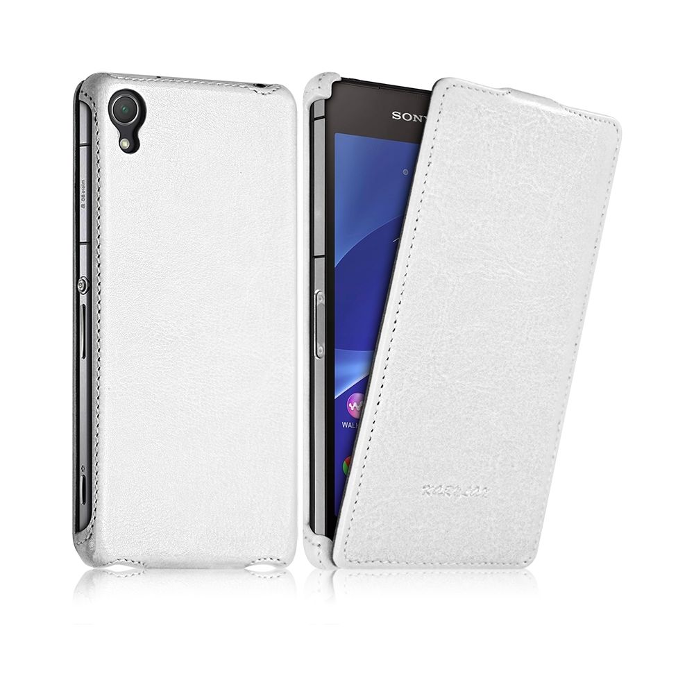 Karylax - Housse Etui Coque Rigide à Clapet pour Sony Xperia Z2 Couleur + Film de Protection - Autres accessoires smartphone