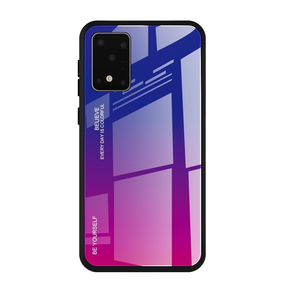 marque generique - Coque en TPU hybride de couleur dégradé bleu/rose pour votre Samsung Galaxy S11 - Coque, étui smartphone
