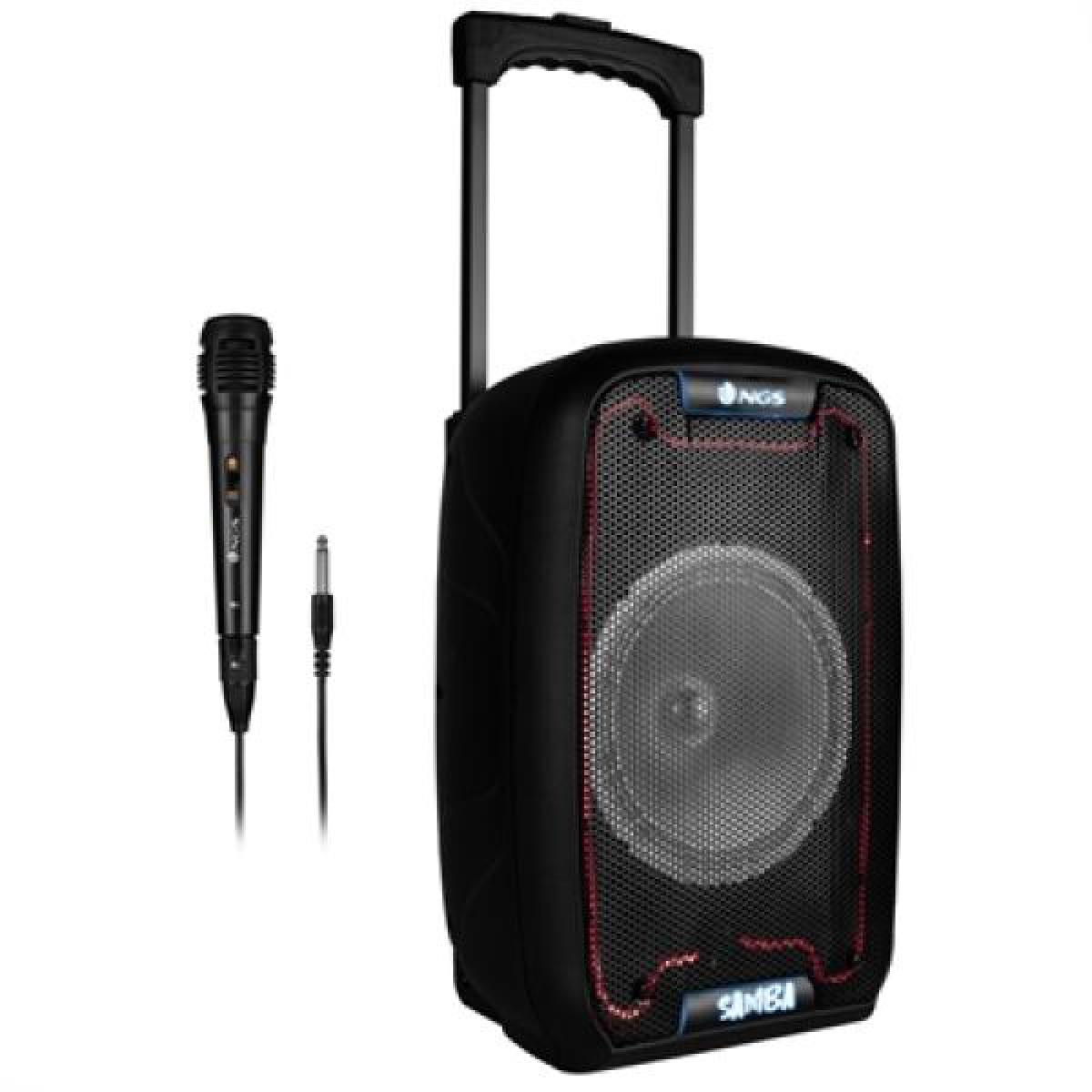 Ngs - 30W BUILT IN BATTERY TROLLEY SPEAKER - BT/USB/TF/A - Drone connecté