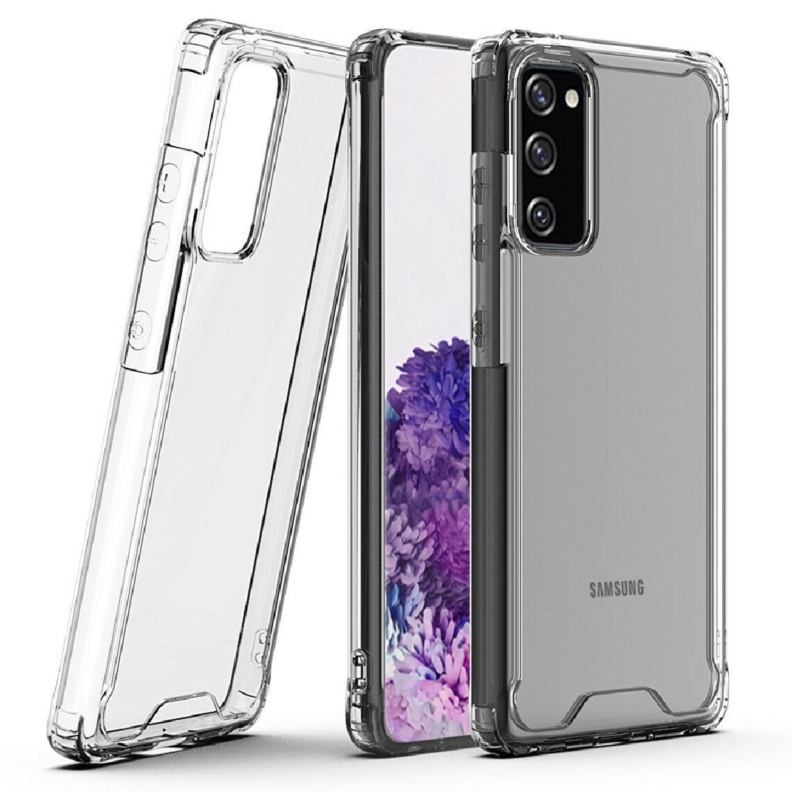 Other - Coque en TPU + acrylique absorbant les chocs clair transparent pour votre Samsung Galaxy S20 FE/S20 FE 5G/S20 Lite - Coque, étui smartphone