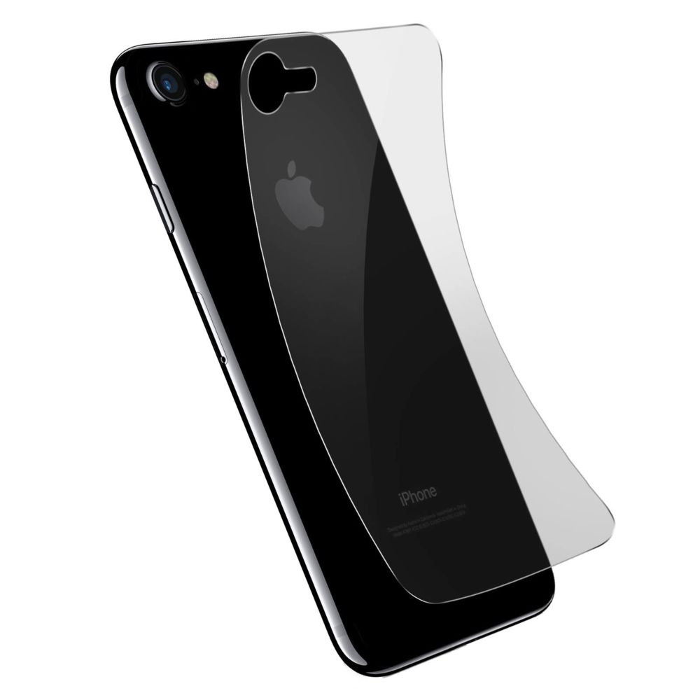 Avizar - Film arrière iPhone SE 2020/7/8 Latex Flexible 9H Ultra-fin Transparent - Protection écran smartphone