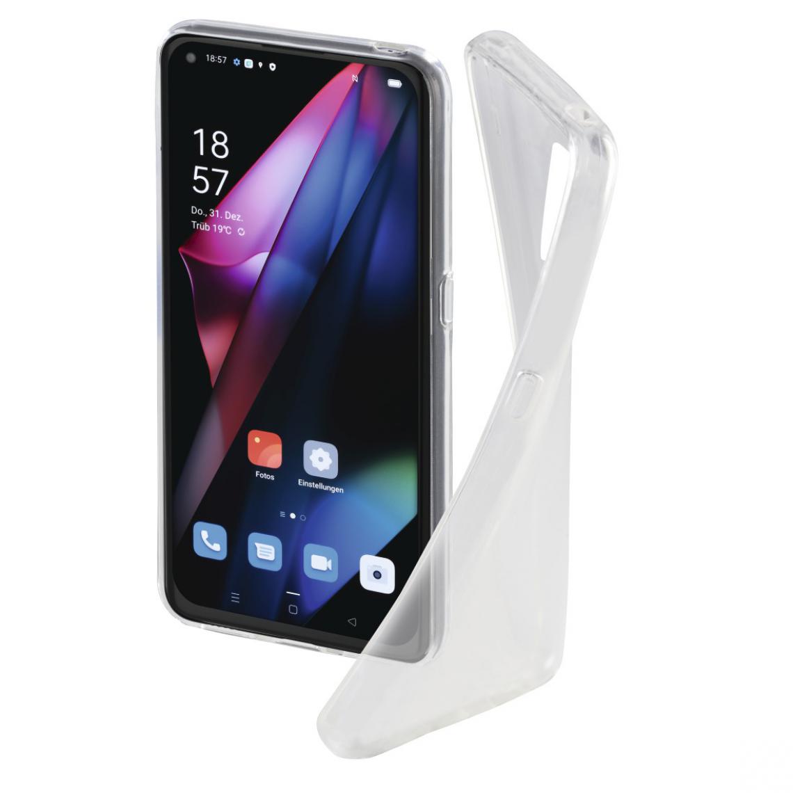 Hama - Coque de protection "Crystal Clear" pr Oppo Find X3 Pro 5G, transp. - Coque, étui smartphone