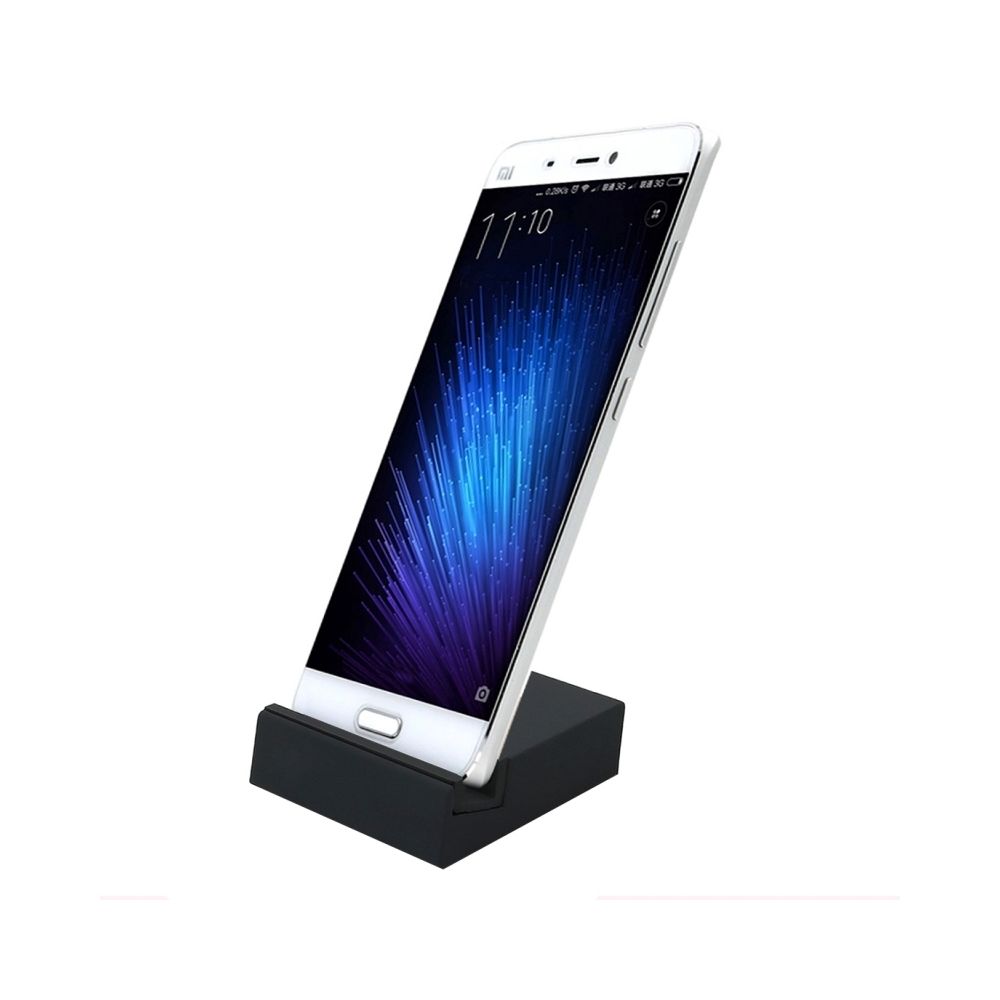Wewoo - Dock de charge noir pour LG Nexus 5X / Huawei 6P / Le 1s / Xiaomi 4c / ZUK Z1 Titulaire USB-C / Type-C / Chargeur Dock de charge, - Chargeur secteur téléphone