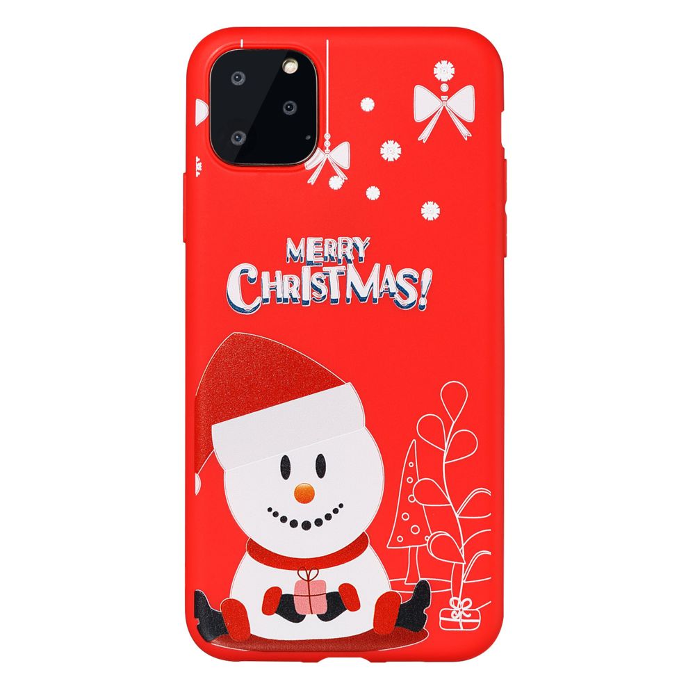 Generic - Location Case neige de Noël couverture Convient pour iPhone 11 Pro Max pouces cadeau red - Autres accessoires smartphone