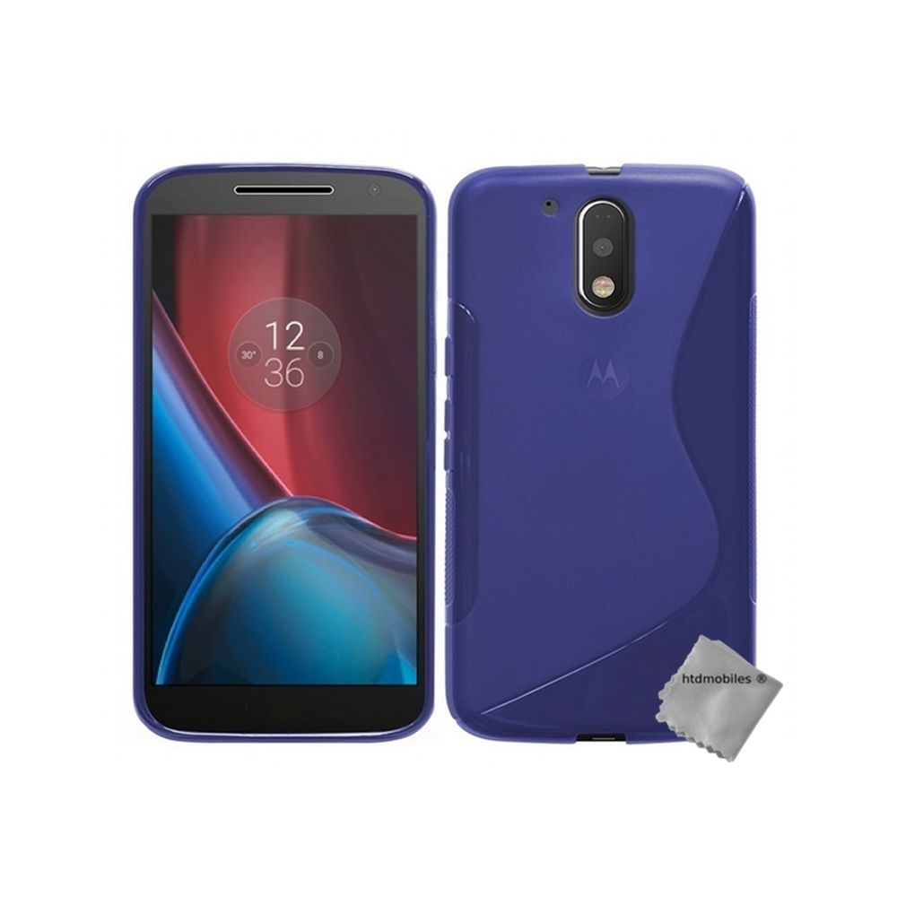 Htdmobiles - Housse etui coque pochette silicone gel fine pour Motorola Moto G4 + film ecran - MAUVE - Autres accessoires smartphone