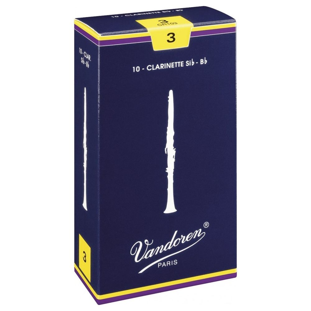 Vandoren - Vandoren CR1025 force 2,5 - Anches clarinette Sib - Accessoires instruments à vent