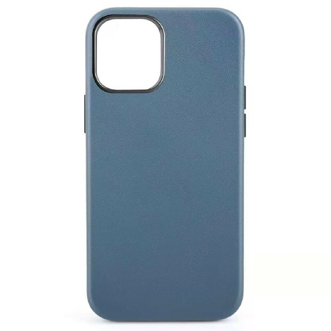 Other - Coque en TPU + cuir véritable revêtement magnétique magsafe bleu pour votre Apple iPhone 12 mini - Coque, étui smartphone