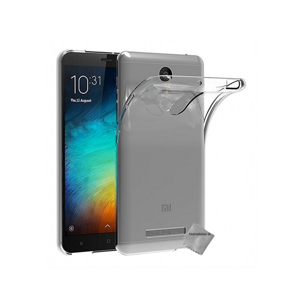 Htdmobiles - Housse etui coque gel fine Xiaomi Redmi Note 3 Pro + film ecran - TRANSPARENT TPU - Autres accessoires smartphone