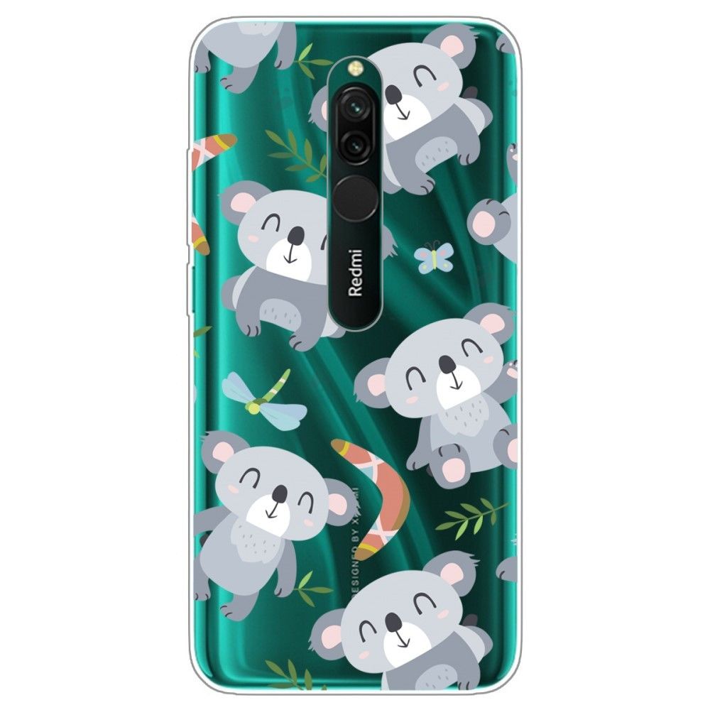 marque generique - Coque en TPU impression de motifs koala pour votre Xiaomi Redmi 8 - Coque, étui smartphone