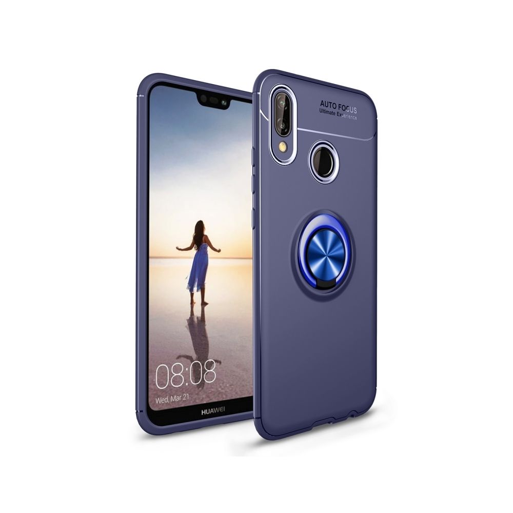 Wewoo - Etui TPU antichoc pour Huawei P20 Lite, avec support invisible - Coque, étui smartphone