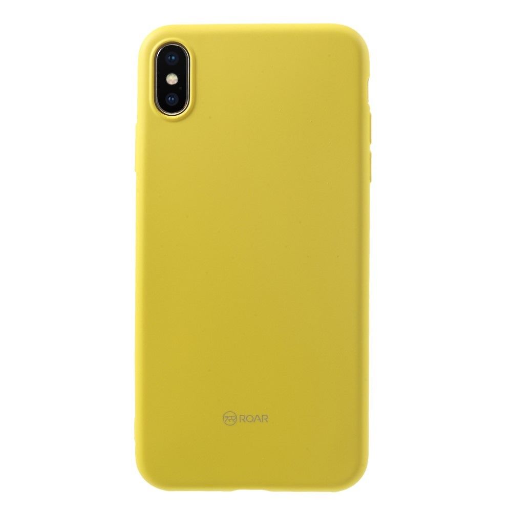 marque generique - Coque en TPU toute la surface mate de jour jaune pour votre Apple iPhone XS Max - Autres accessoires smartphone
