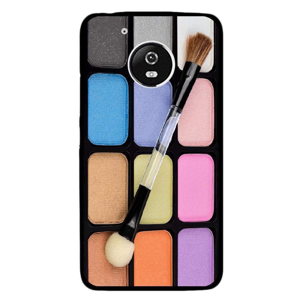 Kabiloo - Coque rigide pour Motorola Moto G5 avec impression Motifs palette de maquillage - Coque, étui smartphone