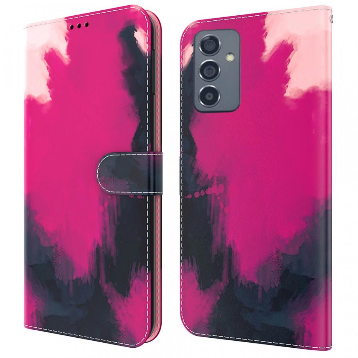 Other - Etui en PU avec motif aquarelle élégant avec support Baie pour votre Samsung Galaxy A82 5G - Coque, étui smartphone
