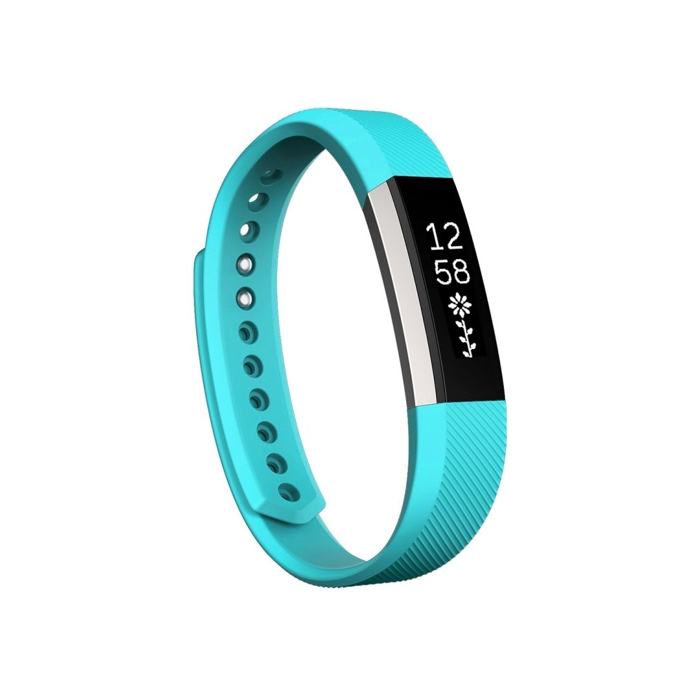 Wewoo - Bracelet pour Watchband Alta Watch en silicone à texture oblique, Grande taille, Longueur: environ 22cm Baby Bleu - Bracelet connecté