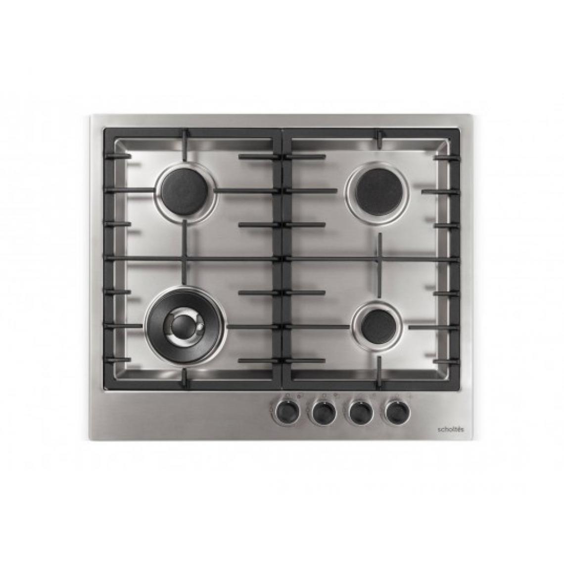 Scholtes - Plaque gaz SOTE1630X - Table de cuisson