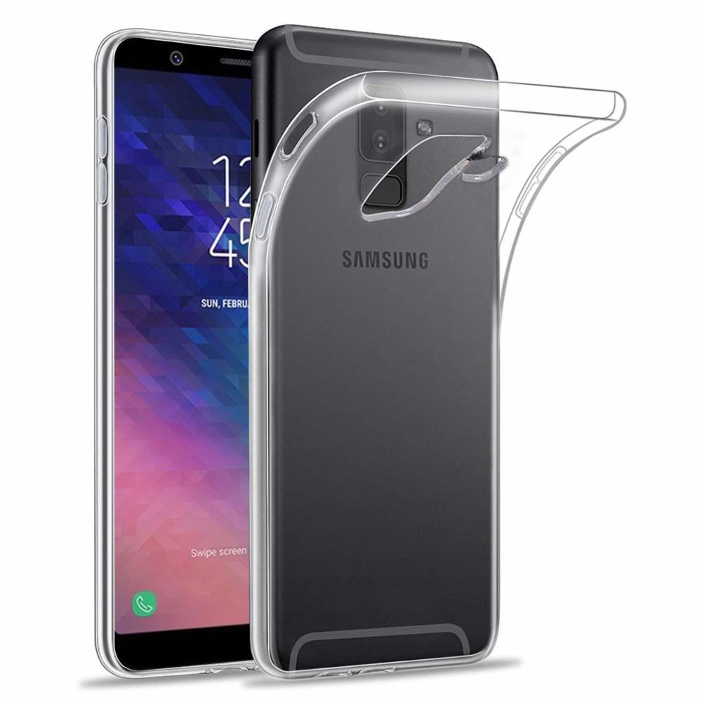 Phonillico - Coque Gel TPU Transparent pour Samsung Galaxy A6 2018 A600 [Phonillico®] - Coque, étui smartphone