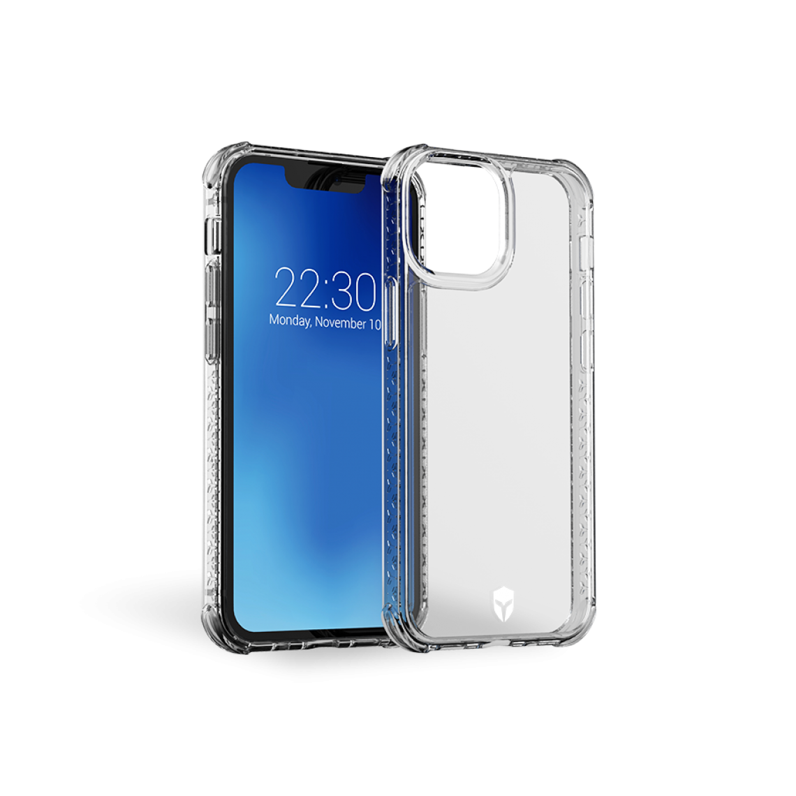 Apple - Coque Renforcée AIR Garantie à vie Transparente pour iPhone 13 mini Force Case - Coque, étui smartphone