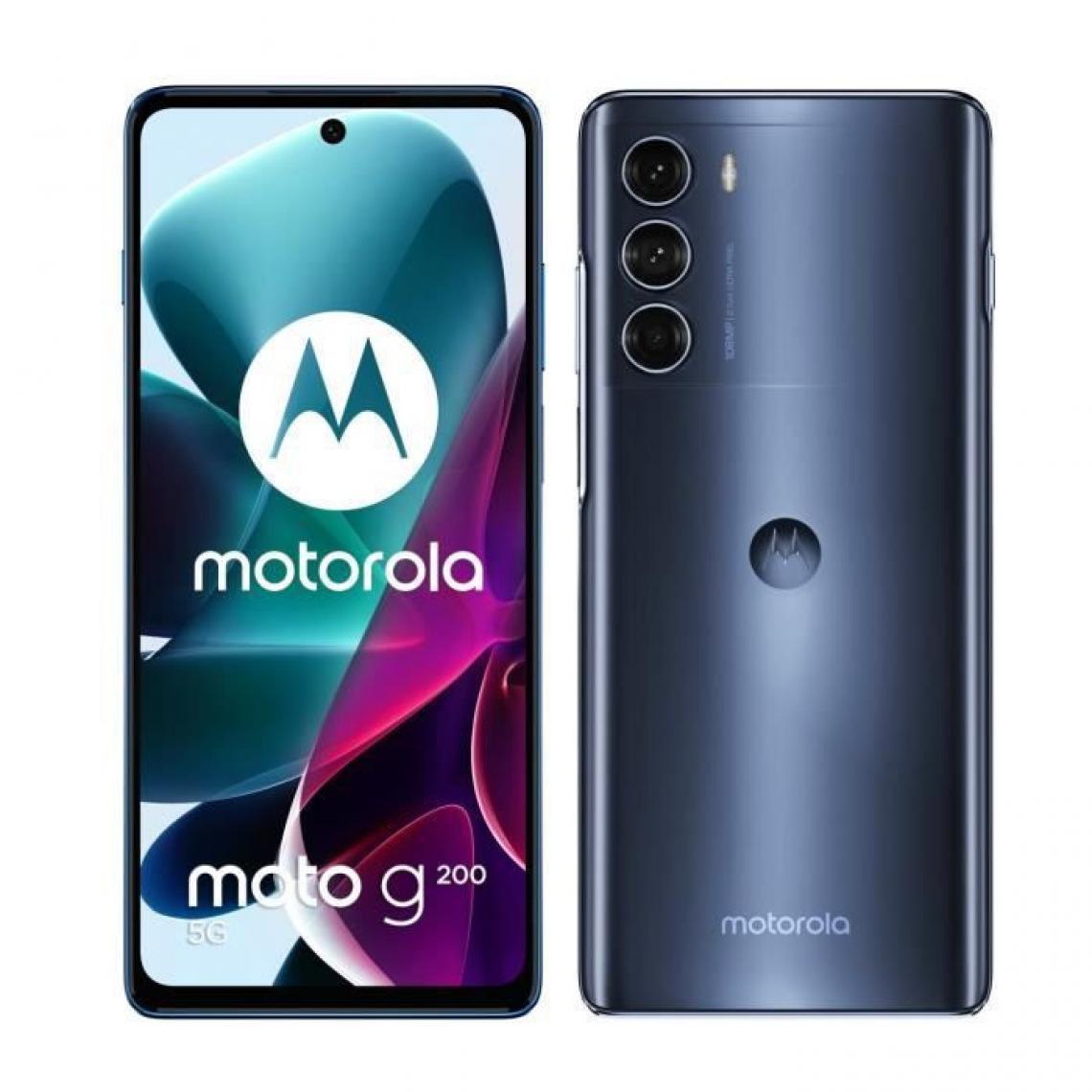Motorola - MOTOROLA G200 128 Go Bleu - Smartphone Android
