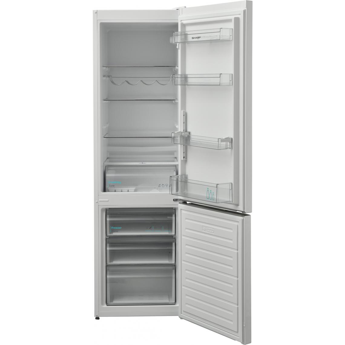 Sharp - Réfrigérateur congélateur bas SJ BB 05 DTX WF - Réfrigérateur