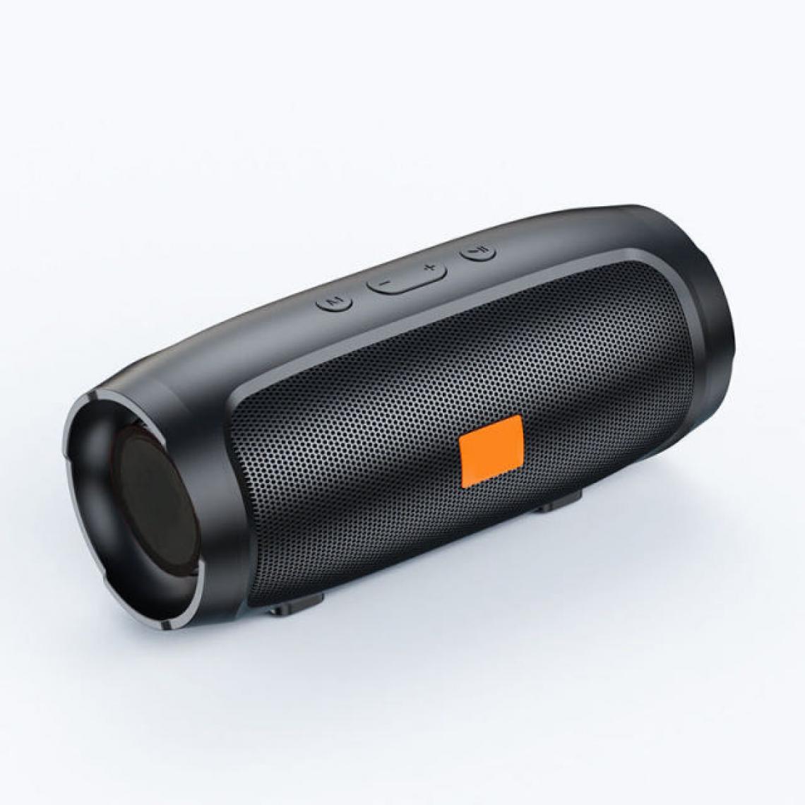 Universal - Haut-parleur Bluetooth sans fil carte extérieure subwoofer petit audio radio vocale mini haut-parleur cadeau | haut-parleur portable (noir) - Hauts-parleurs