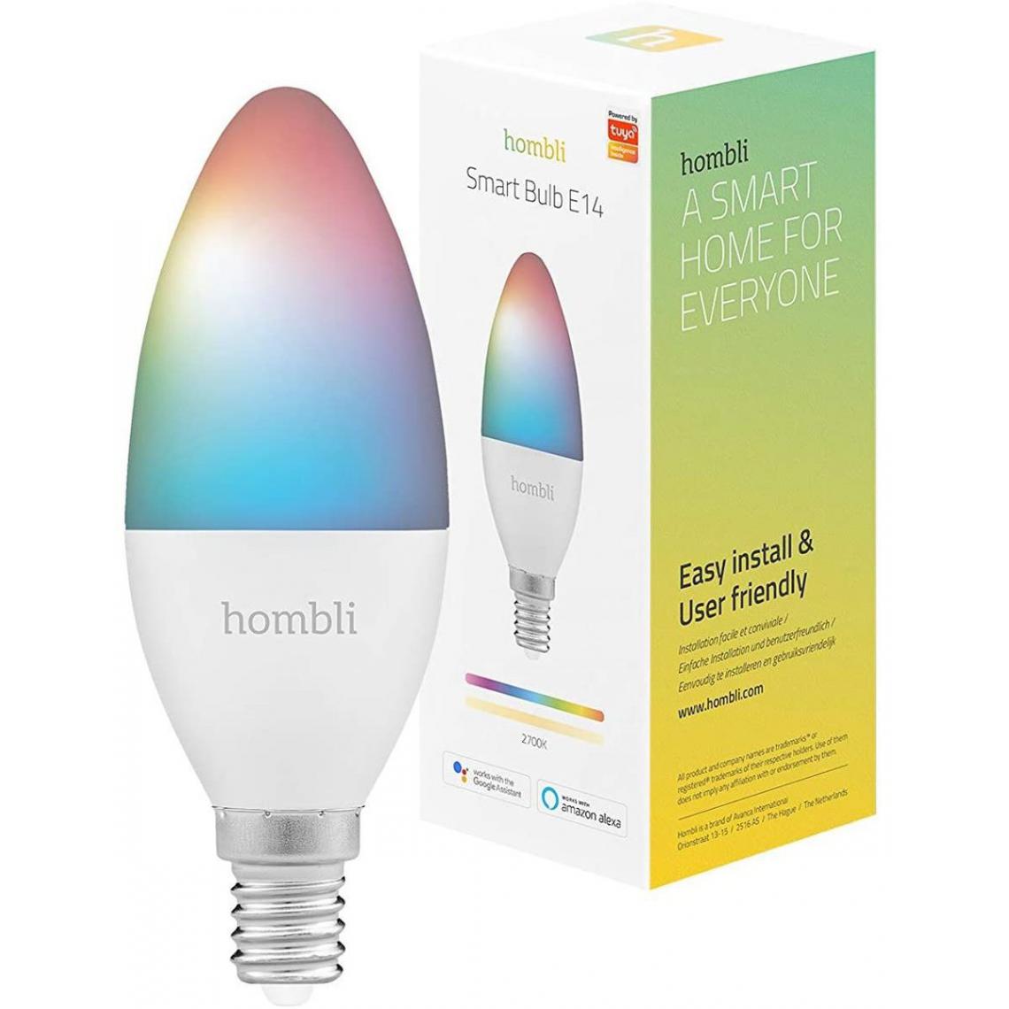 Hombli - E14 RGB + CCT - Ampoule connectée