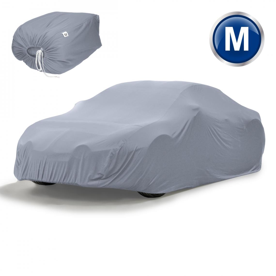 Ecd Germany - Housse de protection intérieur voiture couverture tissé gris 431 x 165 x 119 cm - Accessoires Mobilité électrique