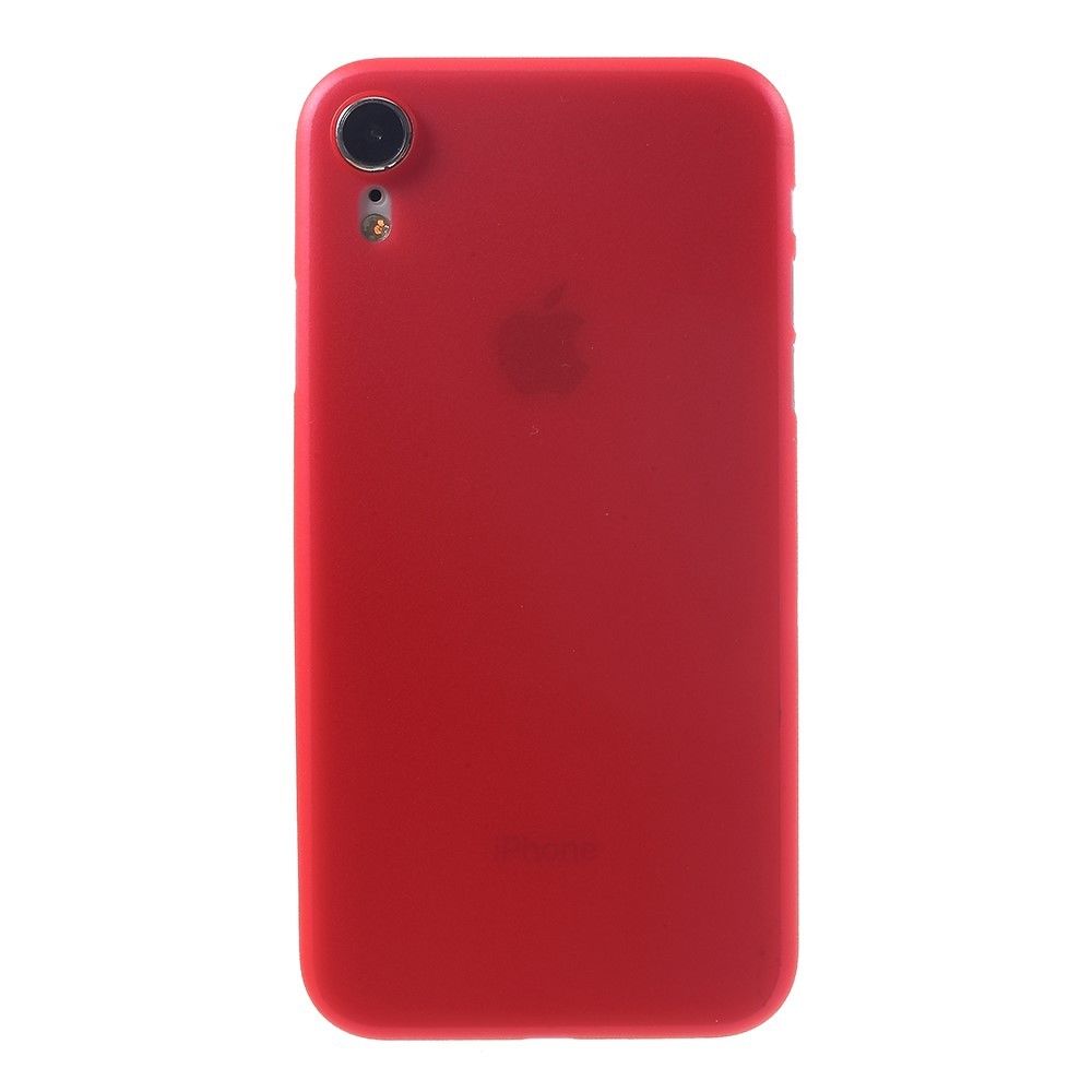 marque generique - Coque en TPU mat ultra-mince rouge pour votre Apple iPhone XR 6.1 pouces - Autres accessoires smartphone