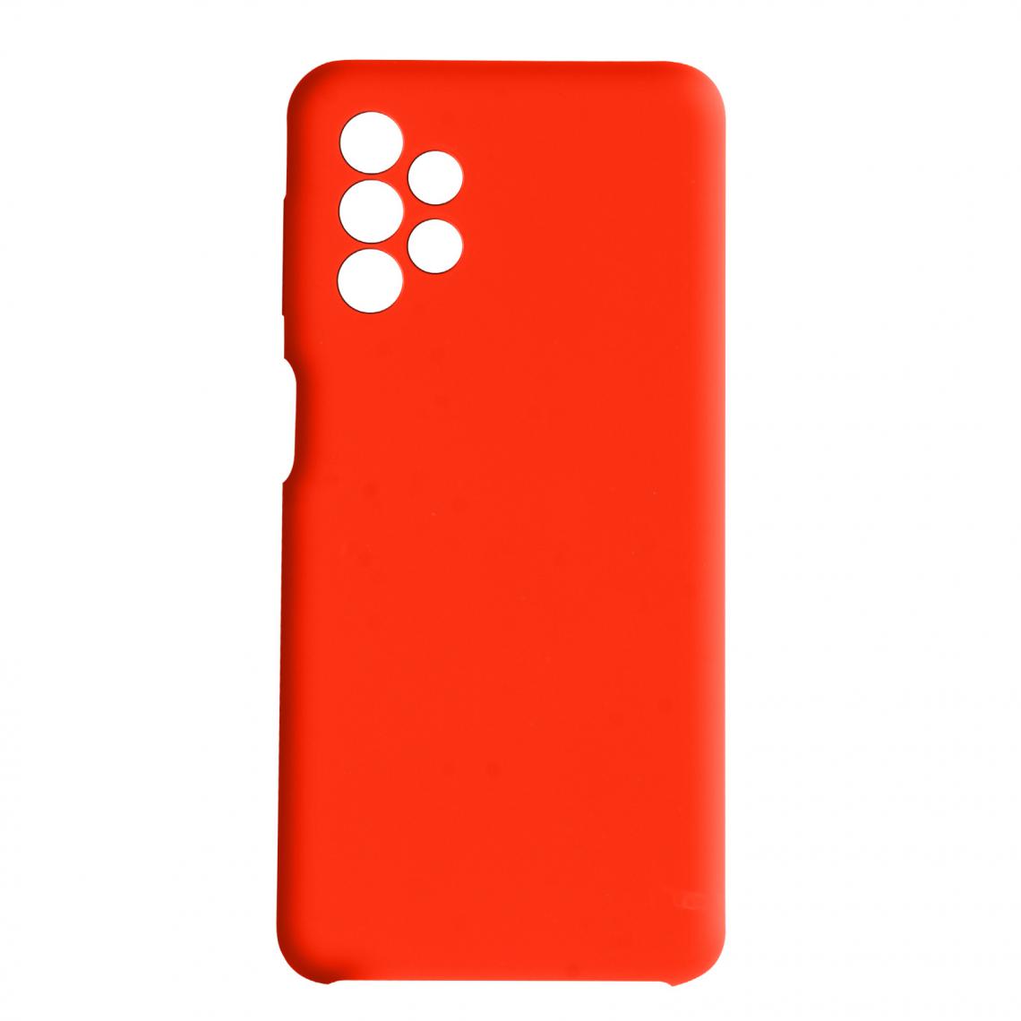 Avizar - Coque Samsung A32 5G Silicone Semi-rigide Soft-touch Collection Venus rouge - Coque, étui smartphone
