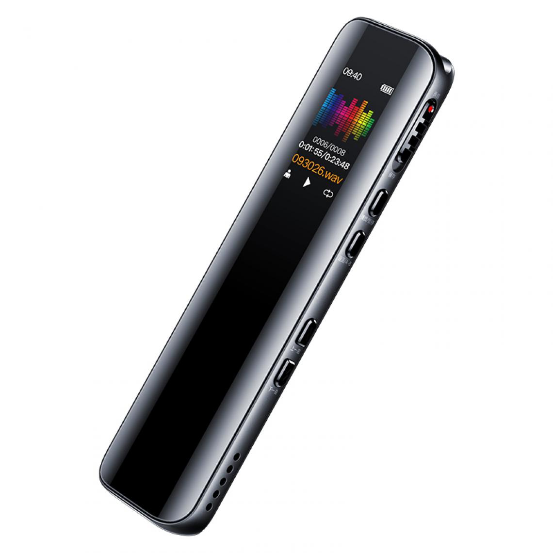 Universal - Magnétophone 8 Go Mini Magnétophone Lecteur de musique MP3 Activation vocale Dictaphone numérique Enregistrement audio - Enregistreur audio numérique