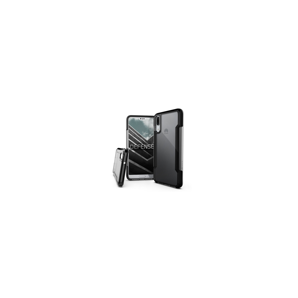 Xdoria - Coque Defense Clear for Huawei P20 - Noir - Autres accessoires smartphone