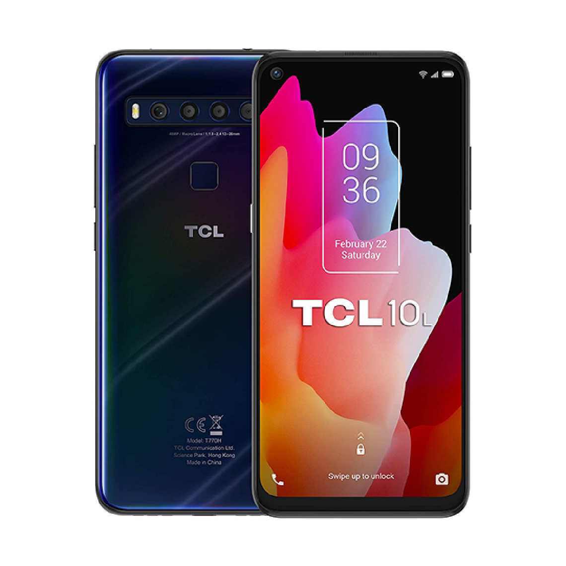 TCL - TCL 10L 64o/64Go Bleu Dual SIM T770H - Smartphone Android