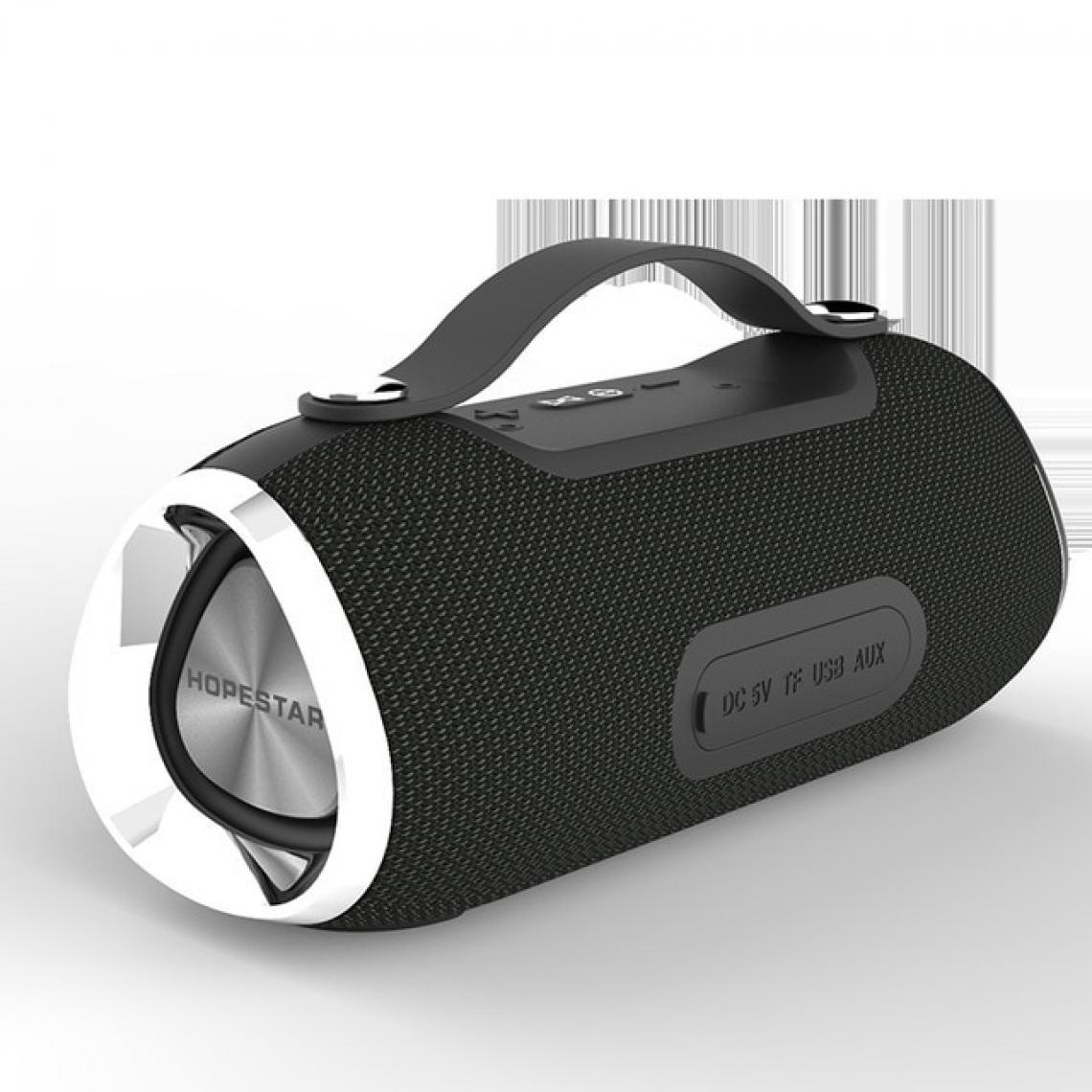 Universal - Haut-parleur Bluetooth portable sans fil 3D stéréo balustrade subwoofer extérieur étanche lecteur MP3 charge TF USB | haut-parleur portable (noir) - Hauts-parleurs