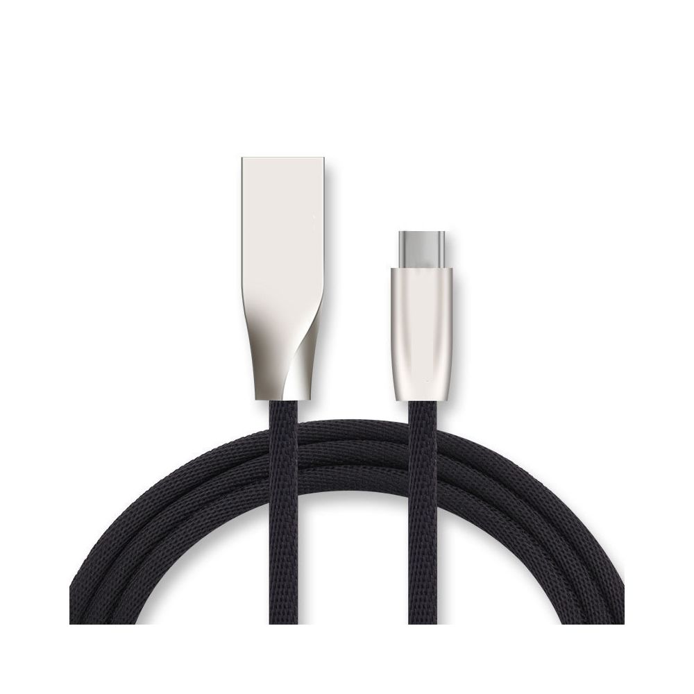 Shot - Cable Fast Charge Type C pour LG Q7 Smartphone Android Chargeur 1m USB Connecteur Recharge Rapide (NOIR) - Chargeur secteur téléphone