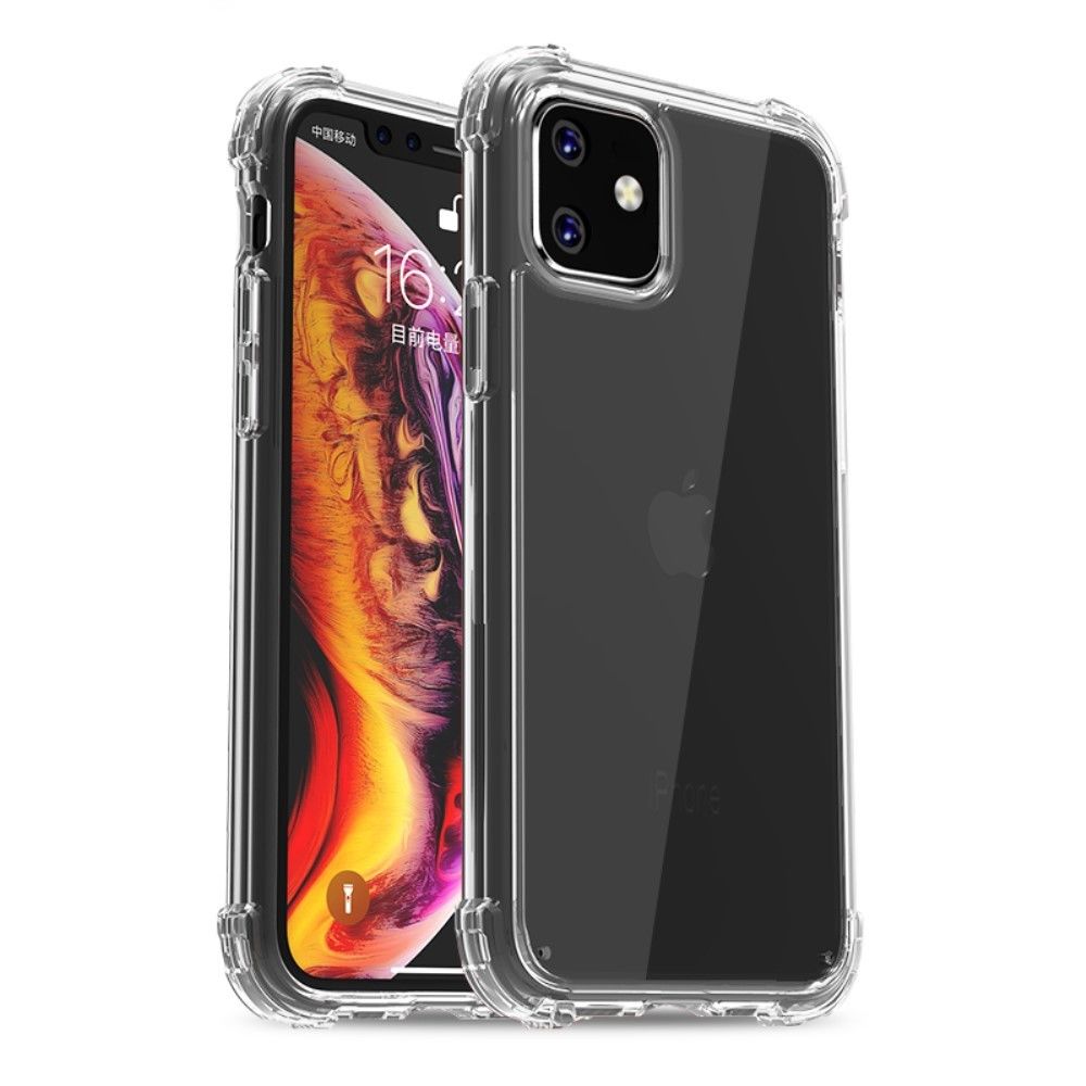 Ipaky - Coque en TPU clair résistant aux chutes transparent pour votre Apple iPhone 11 6.1 pouces (2019) - Coque, étui smartphone