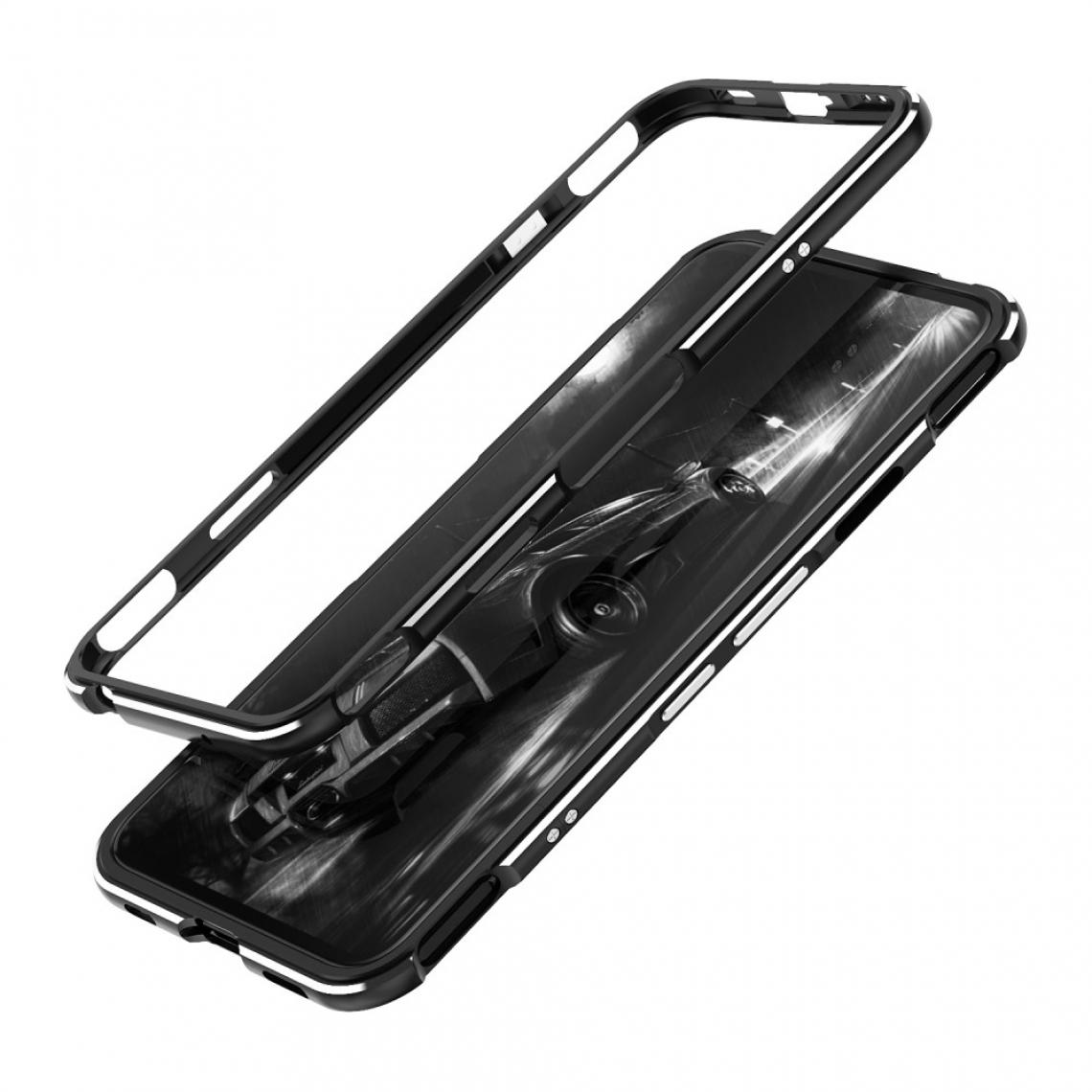 Other - Bumper en métal Cadre Cadre noir/argent pour votre ZTE Nubia Red Magic 6 - Coque, étui smartphone