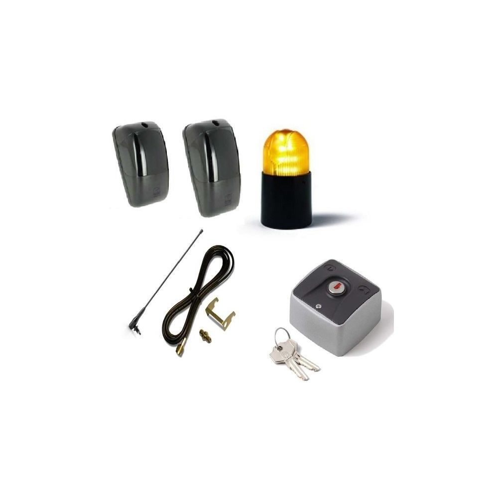 Cardin - Kit accessoire 1 paire photocellules,1 lampe CALPXLAMP, 1 antenne, 1contact à clé ELETTROKIT 2 - CARDIN - Motorisation de garage