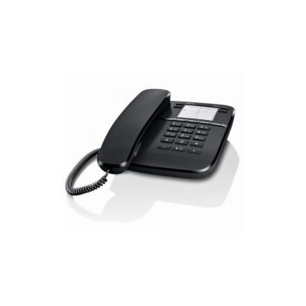 Gigaset - Telefono Fijo Da410 Negro - Téléphone fixe-répondeur