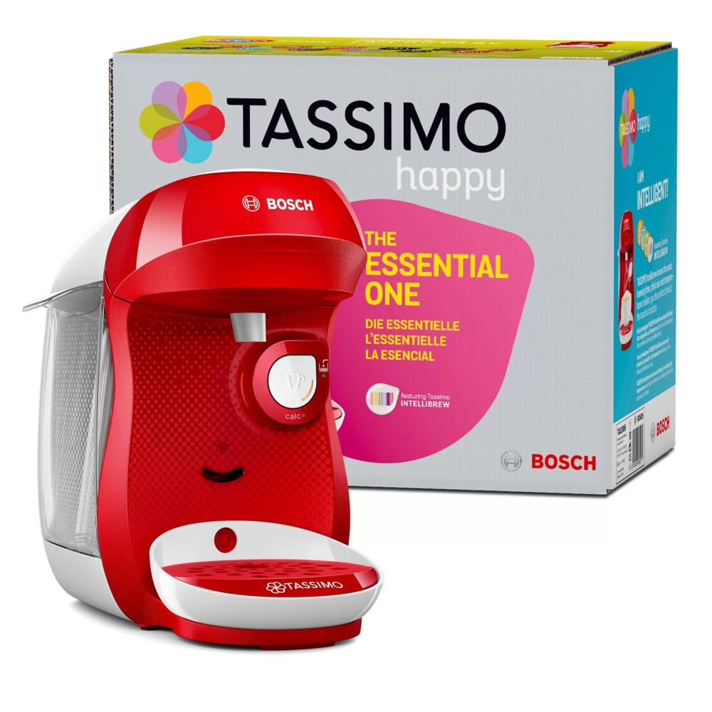 Bosch - Tassimo Happy TAS1006 Rouge - Expresso - Cafetière
