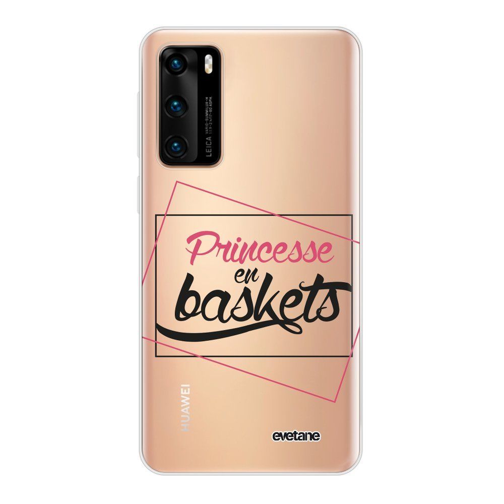 Evetane - Coque Huawei P40 360 intégrale transparente Princesse En Baskets Ecriture Tendance Design Evetane. - Coque, étui smartphone