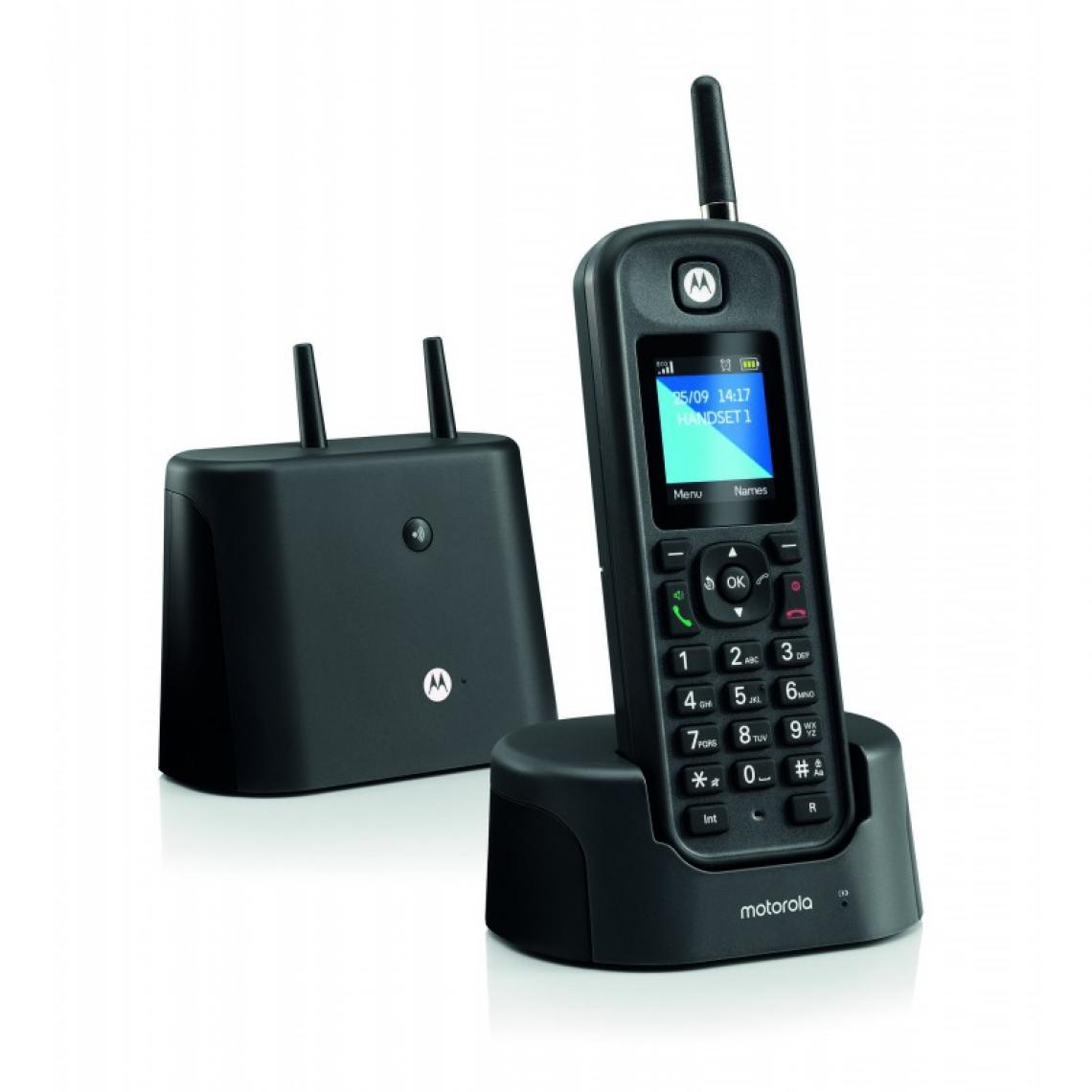 Motorola - MOTOROLA - O212BXBK - Téléphone fixe sans fil